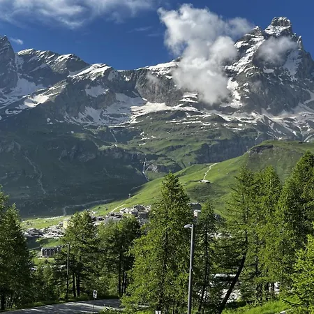 Lägenhet Casa A Cervinia Sulle Piste